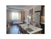 Alanya Mahmutlar' da Satılık Full Eşyalı 1+1 Daire Deniz Manzaralı