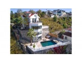 Alanya Kargıcak' ta Deniz Manzaralı Özel Havuzlu Müstakil 5+2 Satılık Dublex Villa.
